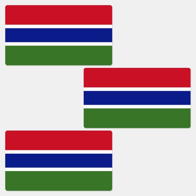 Gambia Flag (Group)