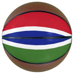 Gambia flag basketball