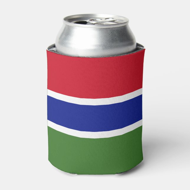Gambia Flag Can Cooler (Can Front)