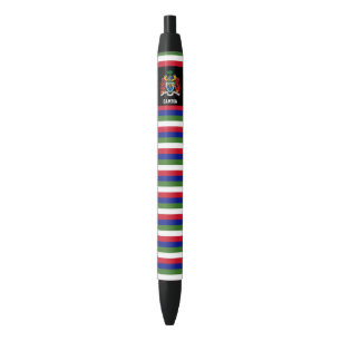 Gambia Flag Cute Patriotic Black Ink Pen