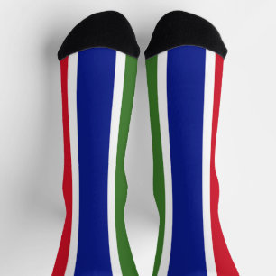 Gambia Flag Socks