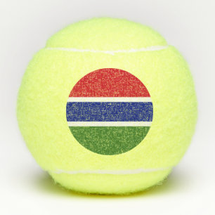 Gambia Flag Tennis Balls