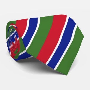 Gambia Flag Tie