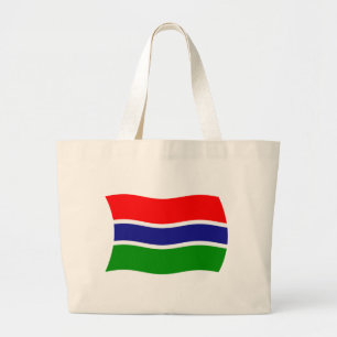 Gambia Flag Tote Bag