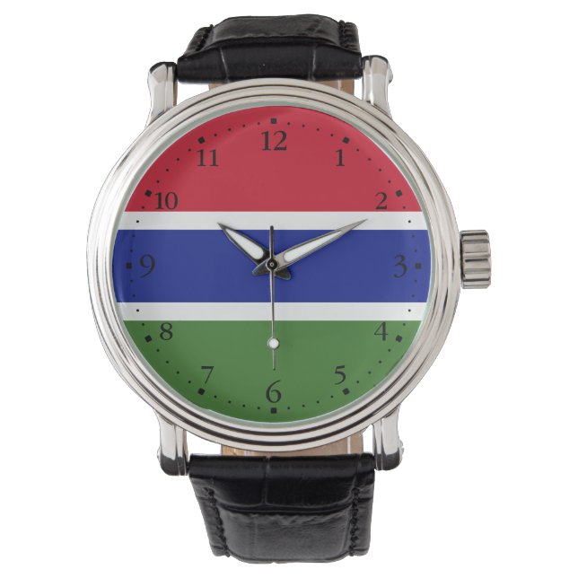 Gambia Flag Watch (Front)