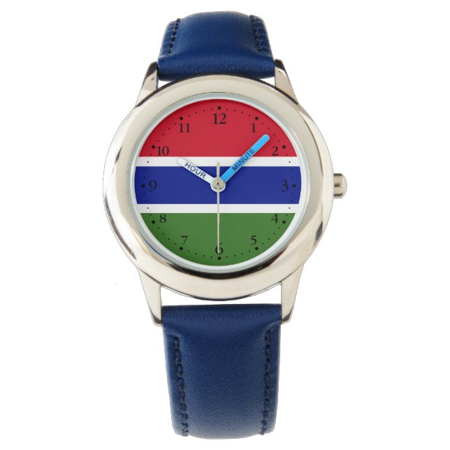 Gambia Flag Watch (Front)