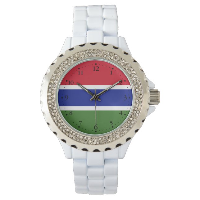 Gambia Flag Watch (Front)