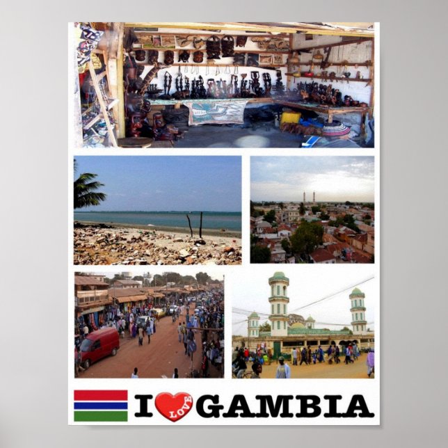 Gambia - I Love - Poster (Front)