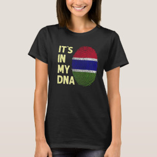 Gambia In My Dna Gambian Flag Team Gambia 1 T-Shirt
