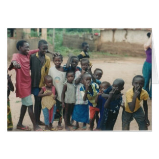 Gambia Village series Card #3