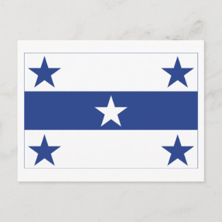 Gambier Islands flag Postcard
