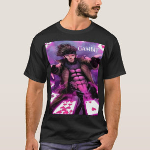 Gambit X-Men – Kinetic Cards Power Design T-Shirt