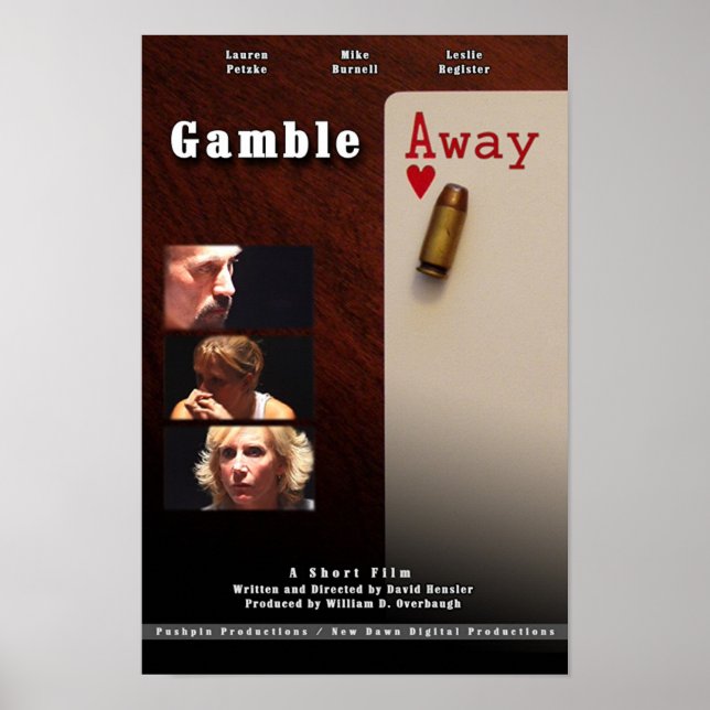 Gamble Away Poster (Front)