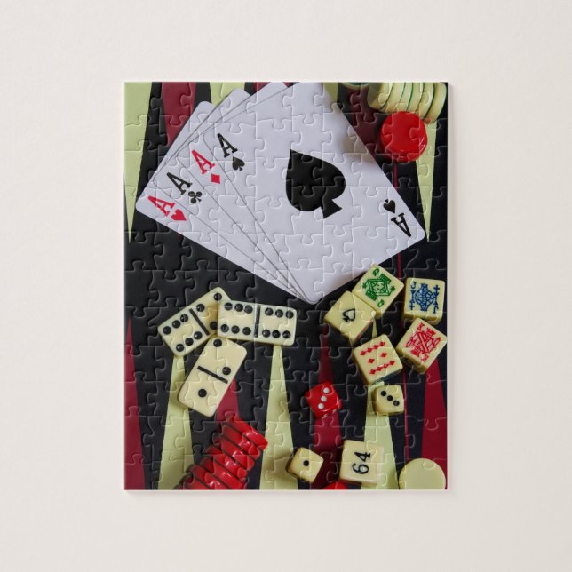 gambler jigsaw puzzle (Vertical)