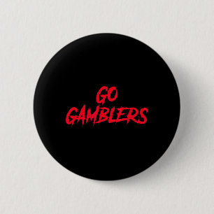 Gamblers Houston Football Tailgate 6 Cm Round Badge