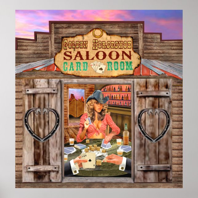 GAMBLIN' COWGIRL POSTER (Front)