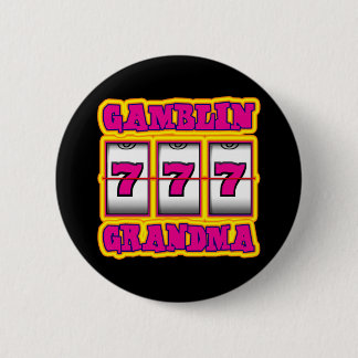 GAMBLIN GRANDMA 6 CM ROUND BADGE