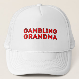 Gambling Grandma Trucker Hat