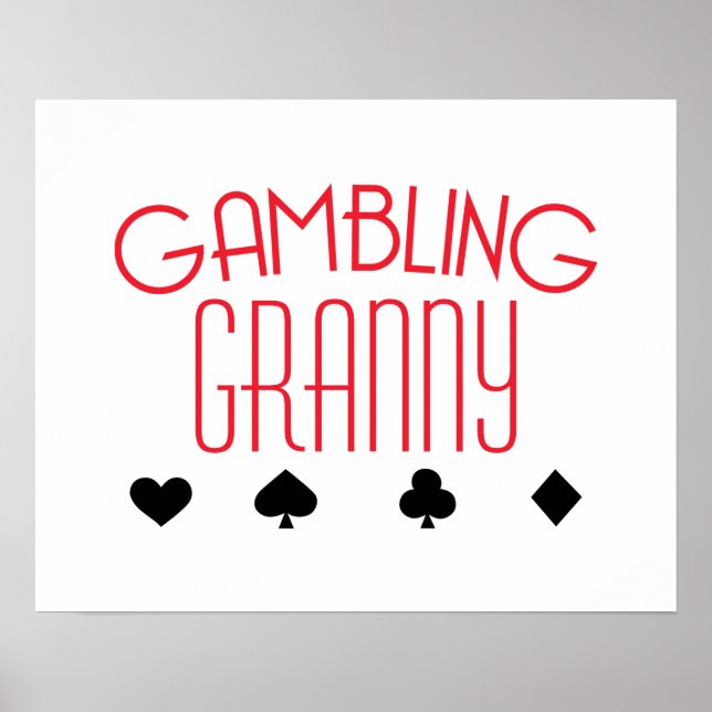 Gambling Granny Poster (Front)