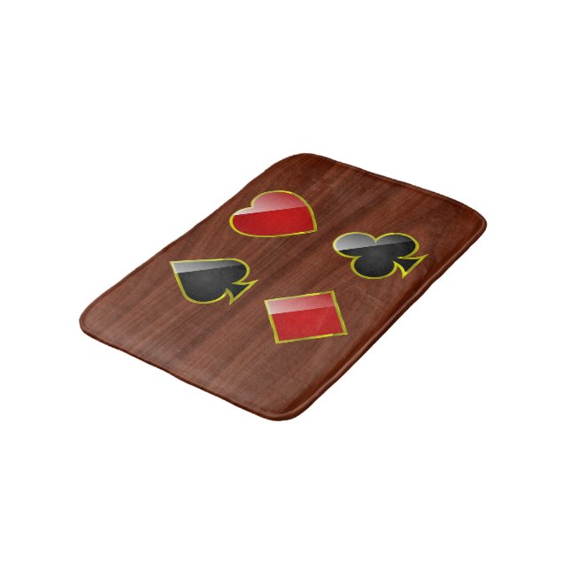Gambling hall bath mat (Angled)