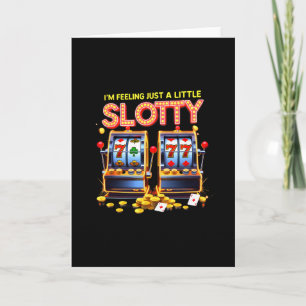 Gambling Lovers Lucky Slot Machine Casino Las Vega Card