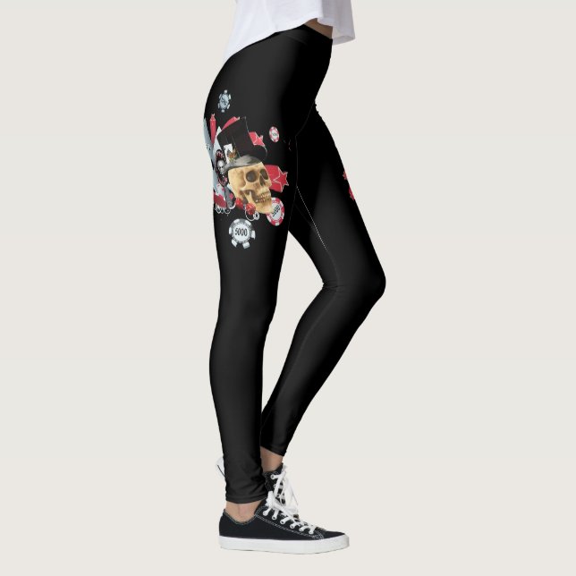 Gambling skull leggings (Right)