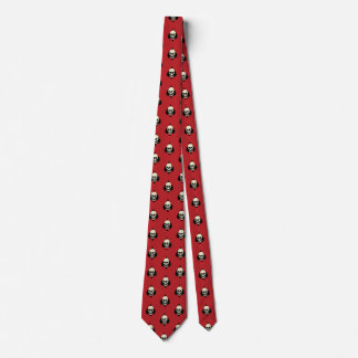 Gambling Skull Neckties