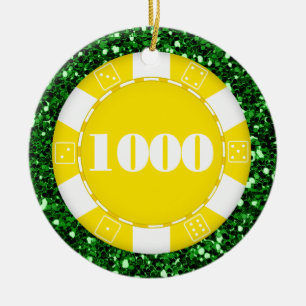 Gambling - Vegas Ceramic Tree Decoration