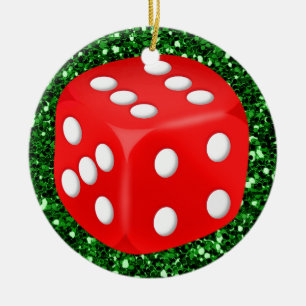 Gambling - Vegas Ceramic Tree Decoration