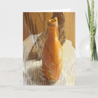 Gamboge Pitcher Fine Art Greeting Card