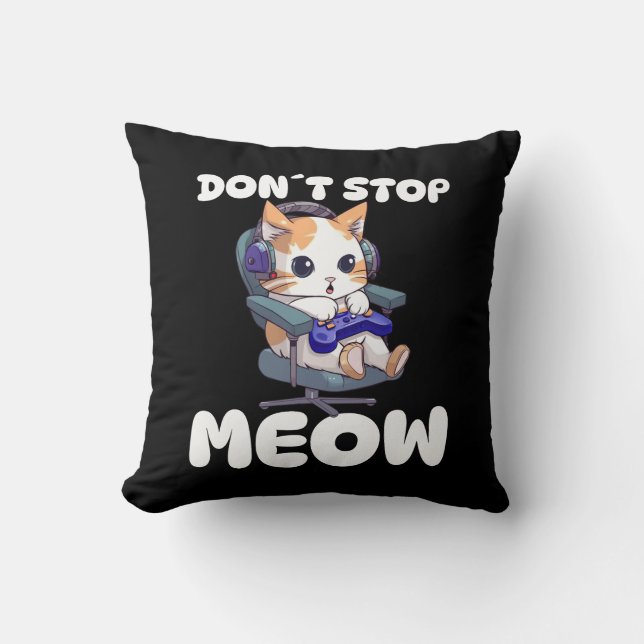 Game and cat lovers' bundle. cushion (Front)