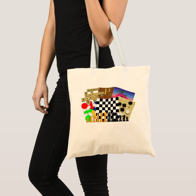 Game and Puzzle Week Tote Bag (Front (Product))