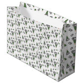 Game and Snow Large Gift Bag (Front Angled)