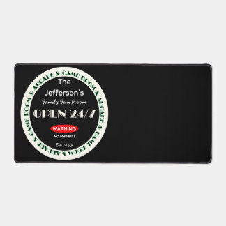 Game & Arcade Room - No Whiners! Desk Mats & Pads