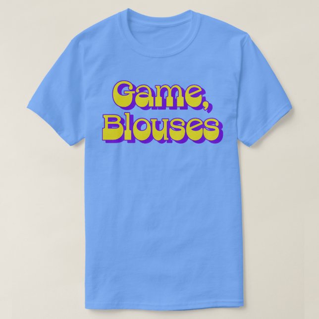 Game Blouses Chappelle Show Fan Art T-Shirt (Design Front)