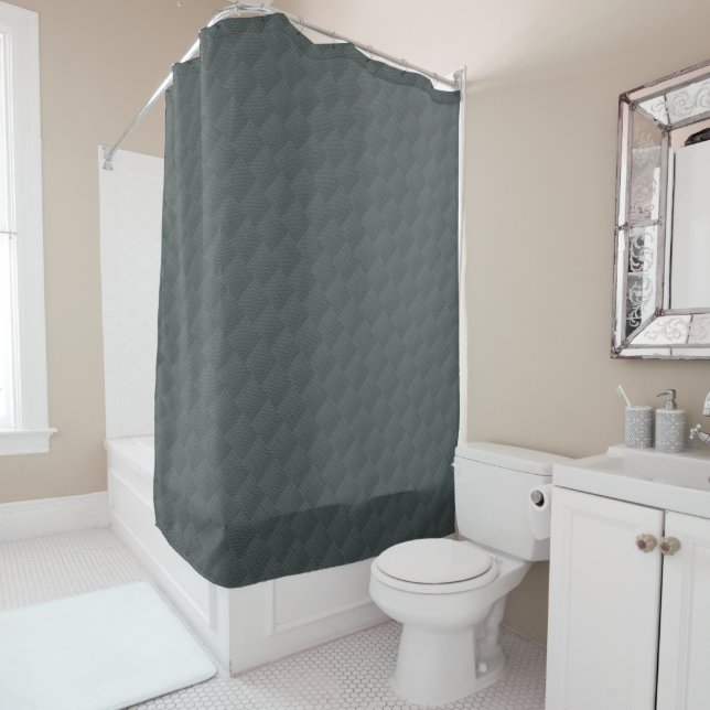 Game Board Shower Curtain (In Situ)