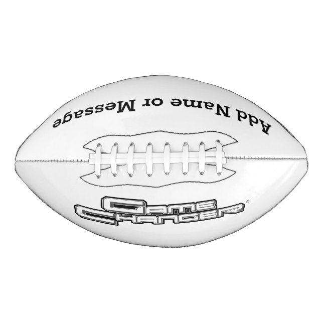 "Game Changer" 2 Panel Keepsake  Football (Front)