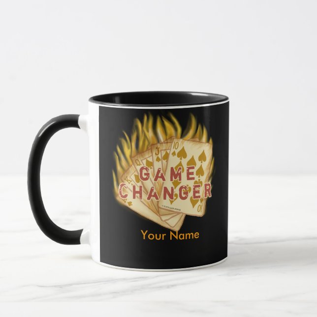 Game Changer poker Mug (Left)