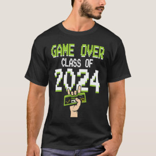 Game Class Of 2024 College School Graduation Senio T-Shirt