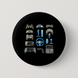Game Control All The Things Video Game 1  6 Cm Round Badge