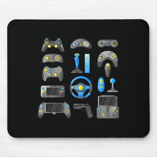Game Control All The Things Video Game 1  Mouse Pad (Front)
