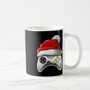 Game Controller Christmas Santa Hat Gamer Gift Boy Coffee Mug