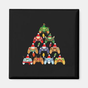 Game Controller Christmas Tree Gamer Boy Girl Funn Magnet