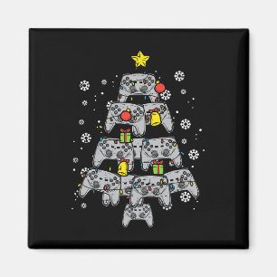 Game Controller Christmas Tree Xmas Boy Men Youth  Magnet