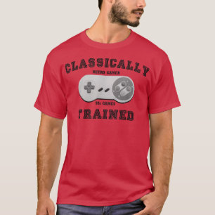 Game Controller Classically Trained Retro Gamer 9 T-Shirt