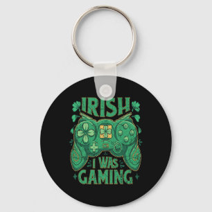 Game Controller Irish Gamer Boys St Patricks Day Key Ring