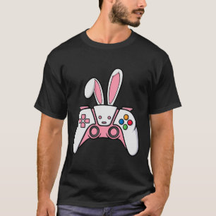 Game Controller With Bunny Ears Funny Easter Gamin T-Shirt