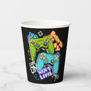 Game controllers Graffiti Gaming Born To Play Paper Cups