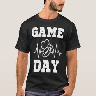 GAME DAY AMERICAN FOOTBALL  PLAYERS SPORT FANS SWA T-Shirt