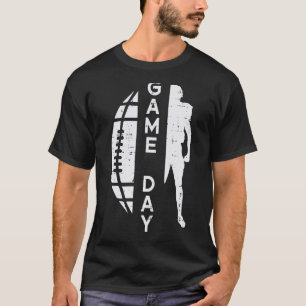 Game Day American Football Sports Player Men Women T-Shirt